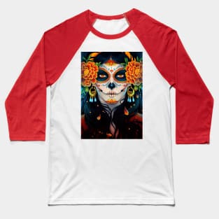 Day of the Dead Baseball T-Shirt